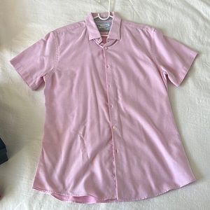 BRAND NEW Zara men’s short sleeve button down